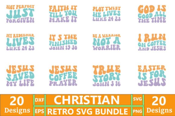 Christian Retro T-shirt Design Bundle Review