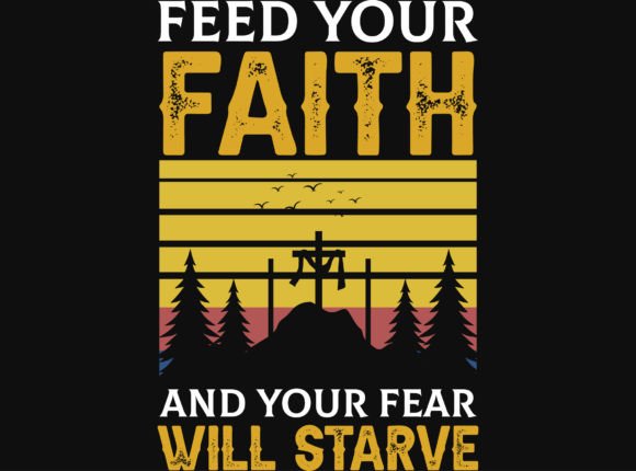 Faith Jesus Tshirt Design: Graphics & T-Shirt Designs Review
