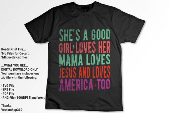 Jesus and Loves America Too Graphics Review
