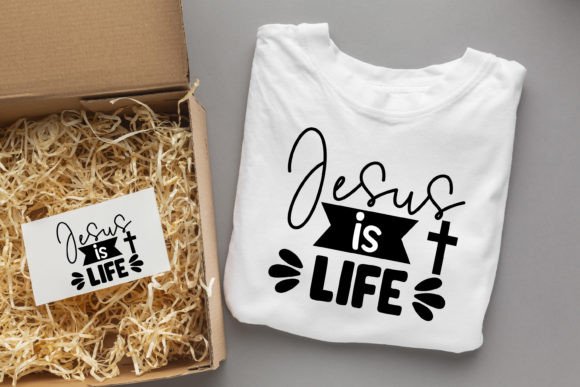 Jesus is Lifejesus Svg Design: Graphics & T-Shirt Designs