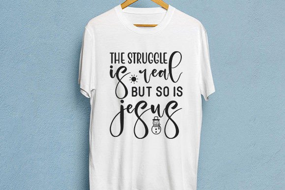 JESUS Quotes SVG Design 30 for T-Shirt Graphics